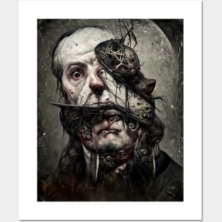 Horror Portrait #5 Posters and Art